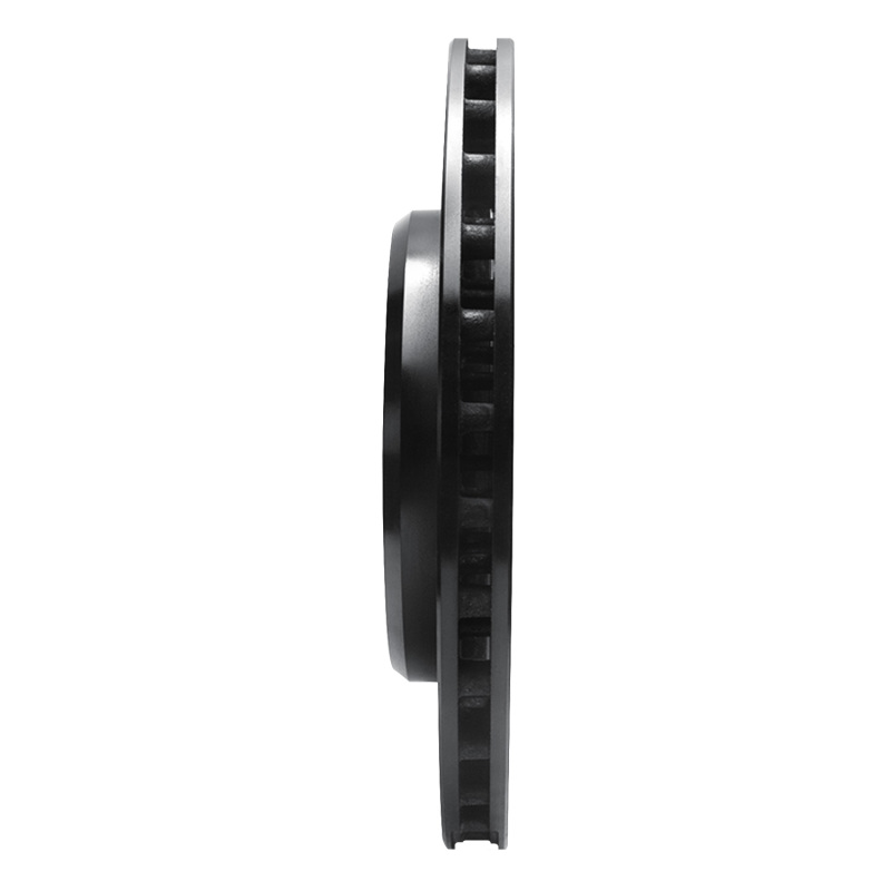 Chevrolet Corvette Brake Rotor (1) - Rear Right - R1 Concepts - Drilled & Slotted - Black - `06-`13